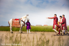 An Indian bride and groom wed in a traditional ceremony!