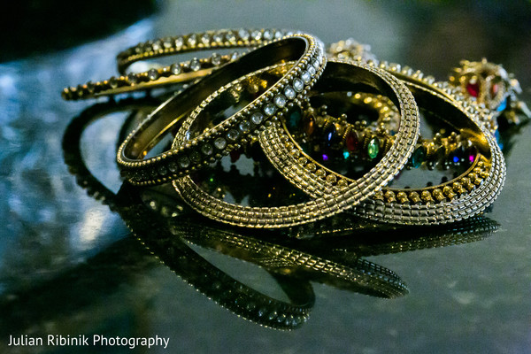 Jewelry details.