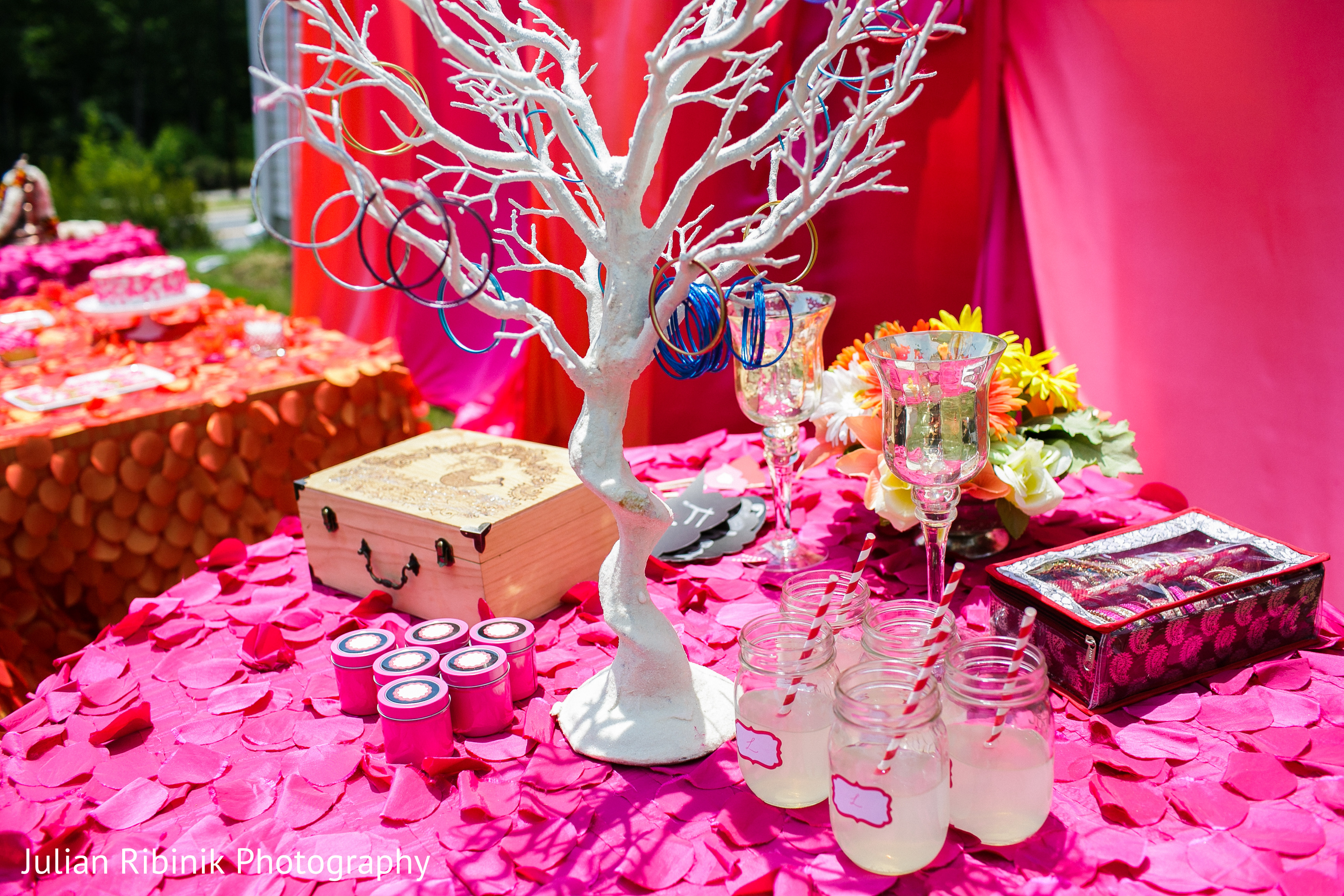 Cakes Treats In Indian Bridal Shower Inspiration Shoot By Julian   24353 Bridal Shower 0109 Orig 