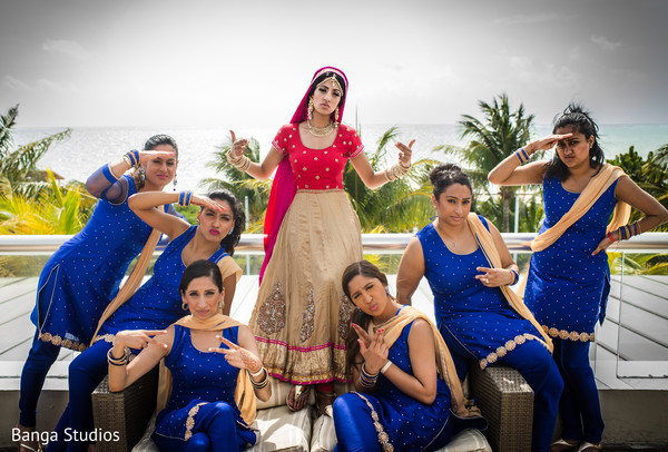 Bridal party portrait