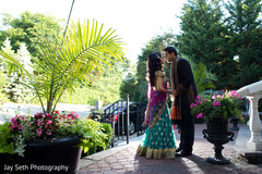 Portraits of the bride and groom