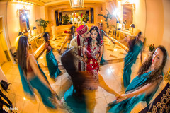 An Indian bride and groom wed in a precious Hindu ceremony!