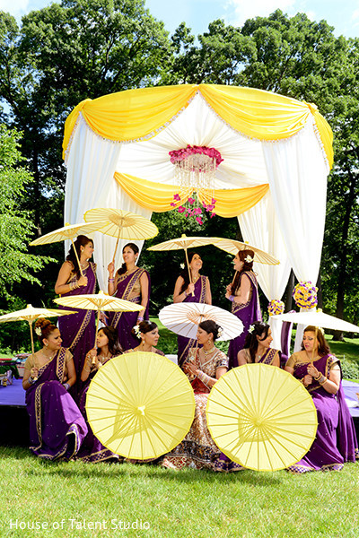 Wedding party portraits