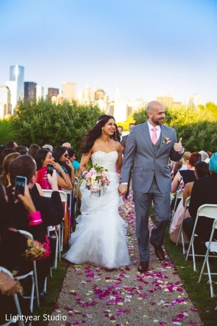 Ceremony in Jersey City, NJ Indian Wedding by Lightyear Studio