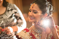 An Indian bride gets ready for her big day!