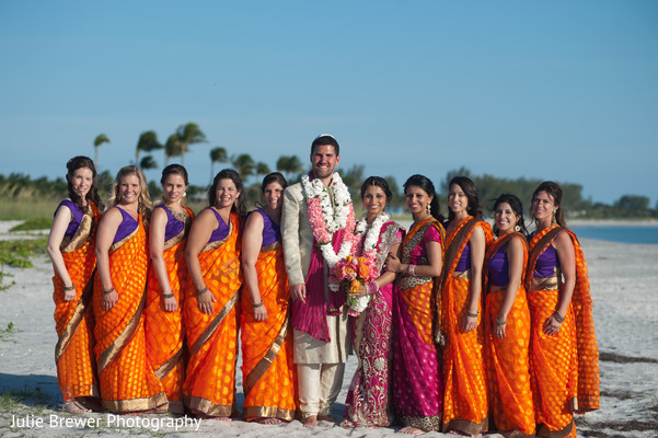 Wedding party portraits