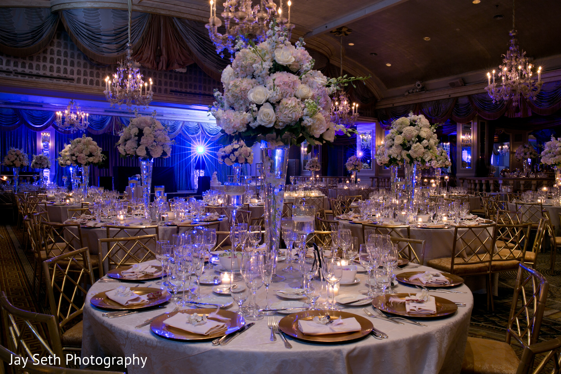 Reception in New York, NY Indian Wedding by Jay Seth Photography ...