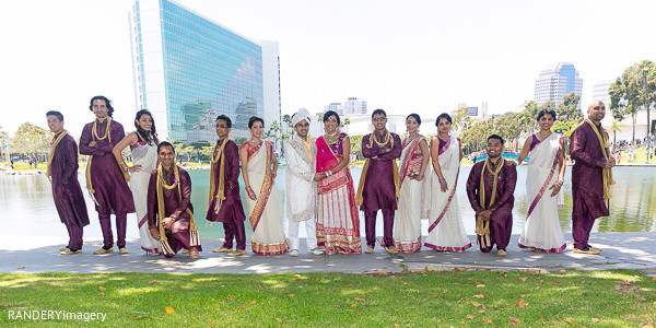 Wedding party portraits