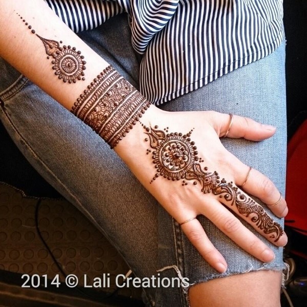 mehndi maharani finalist: Lali Creations