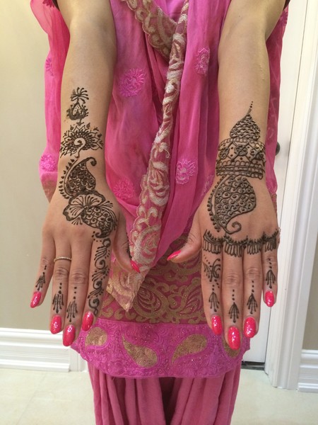 mehndi maharani finalist: Makeup - Hair - Mehndi by Sonia G.