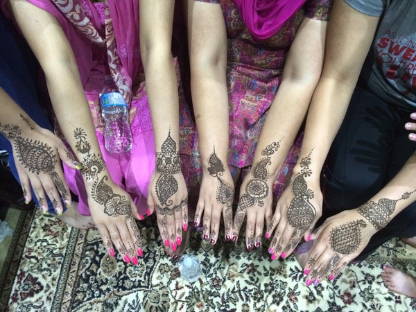 mehndi maharani finalist: Makeup - Hair - Mehndi by Sonia G.