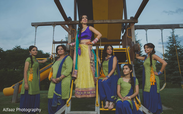 Bridal party portraits