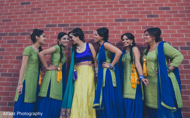 Bridal party portraits