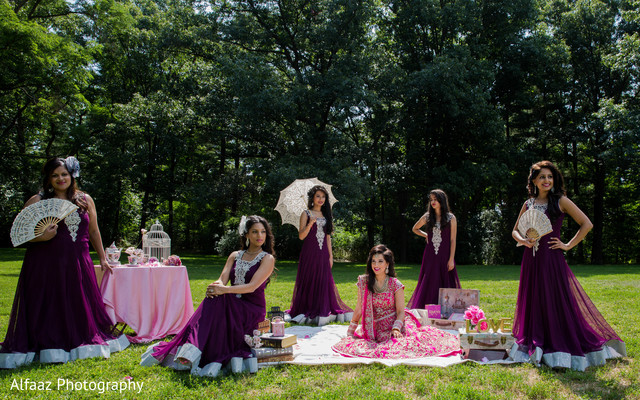 Bridal party portraits