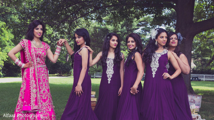 Bridal party portraits