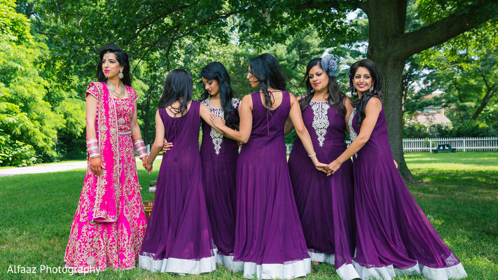 Bridal party portraits