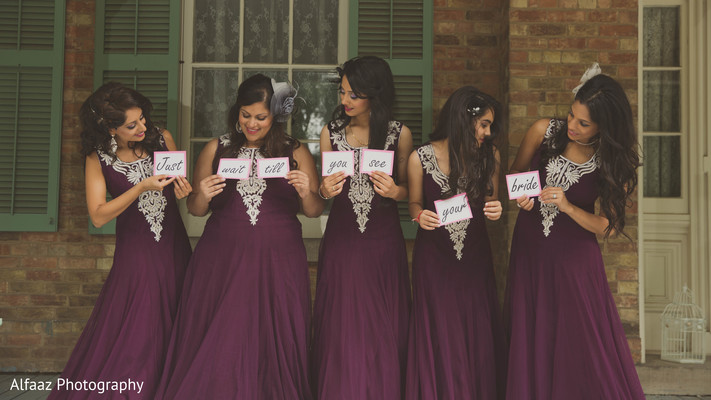 Bridal party portraits