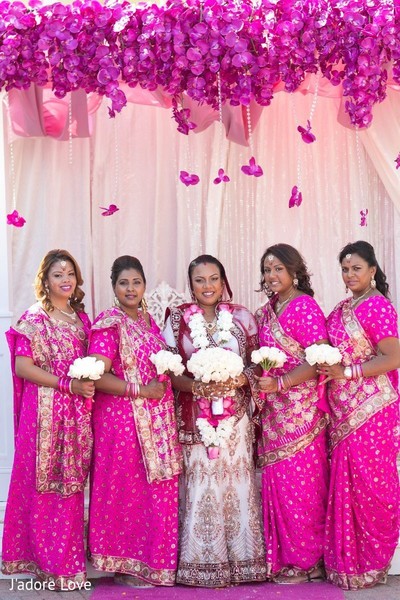 Bridal party portraits