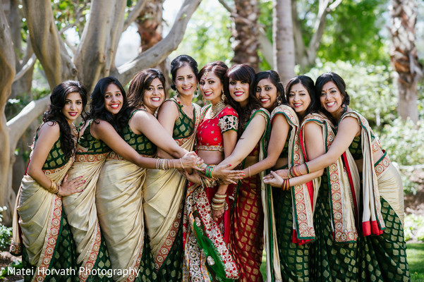 Wedding party portraits