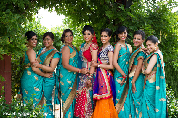 Bridal party portraits