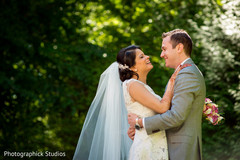 The couple has their Catholic ceremony.