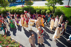 The baraat takes place!