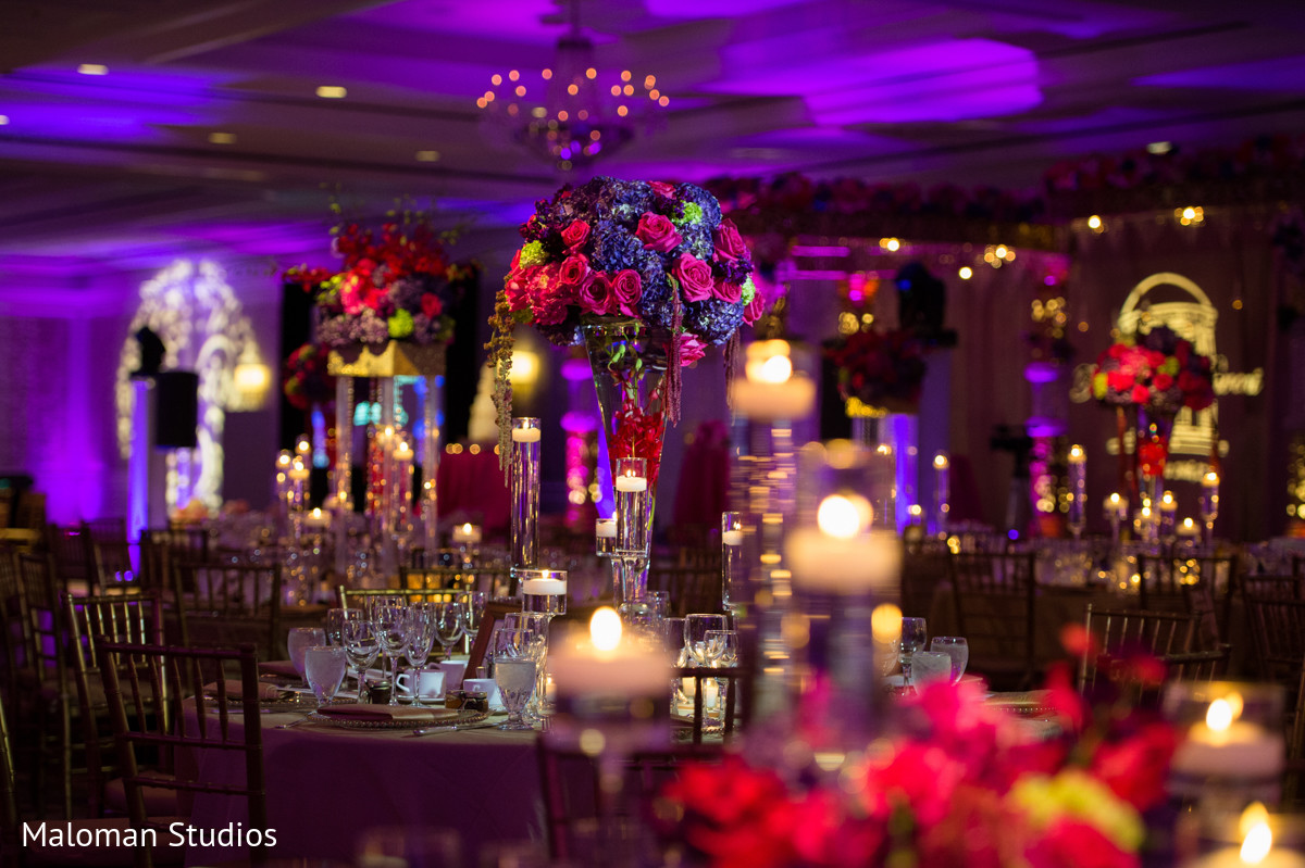 Floral & Decor in Tysons Corner, VA Indian Wedding by Maloman Studios ...