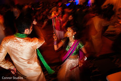 The sangeet takes place.