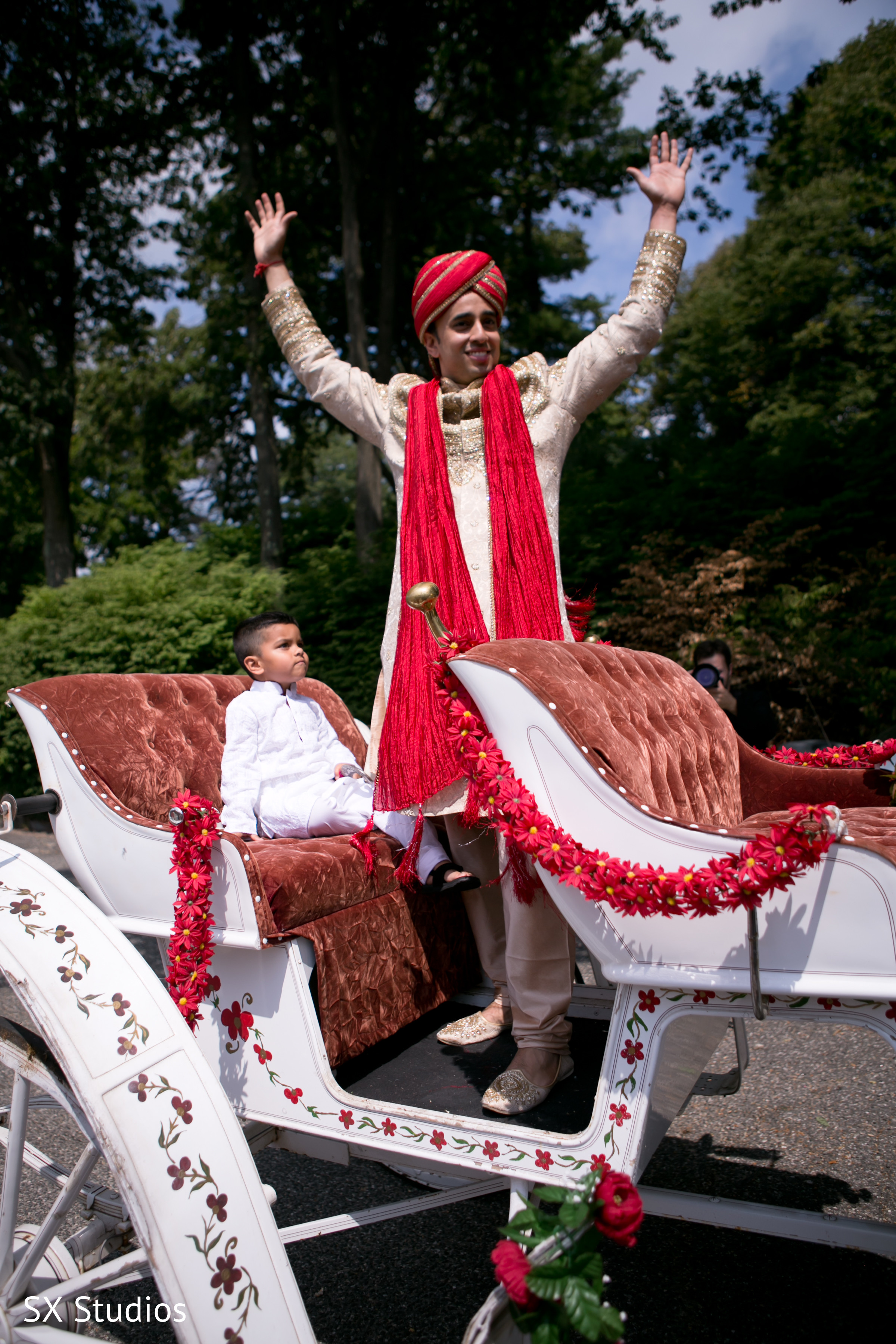 Baraat in Woodbury, NY Indian Wedding by SX Studios ...