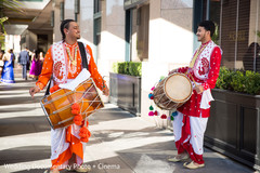 The baraat takes place!