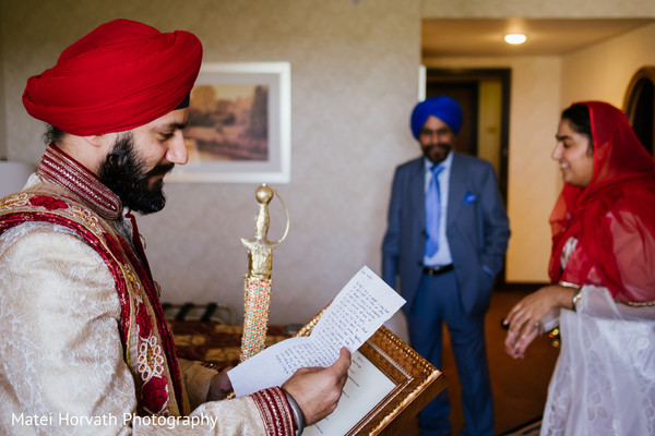 Groom Getting Ready