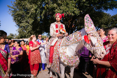 The baraat takes place!