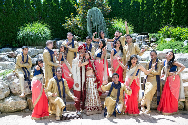 Wedding Party Portrait