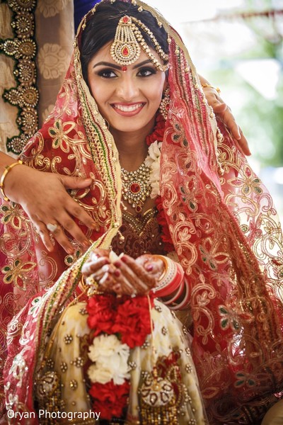 Ceremony in Houston, TX Indian Wedding by Oryan Photography | Maharani ...