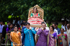 The outdoor ceremony takes place!