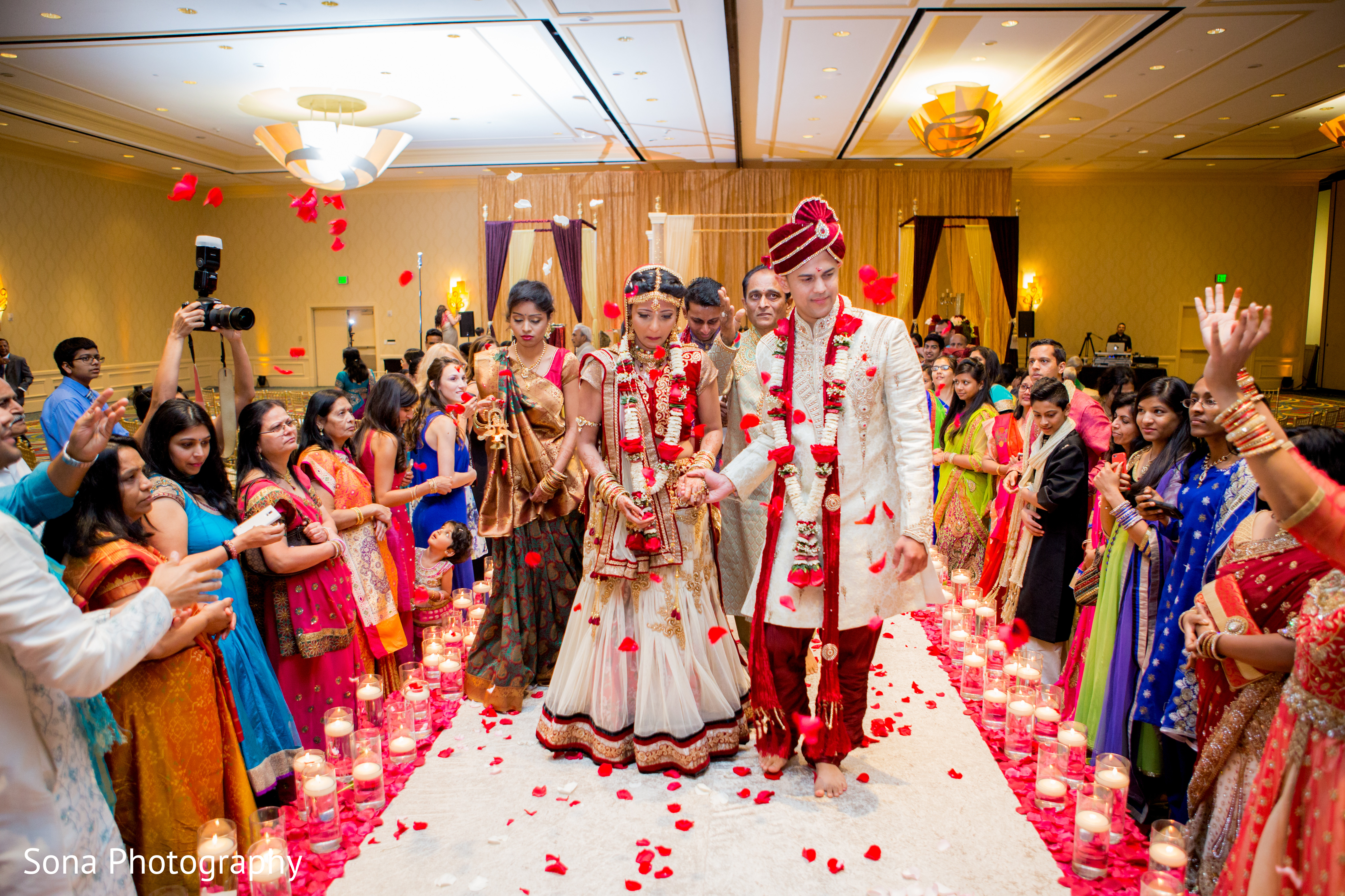 Ceremony in Orlando, FL Indian Wedding by Sona Photography Maharani