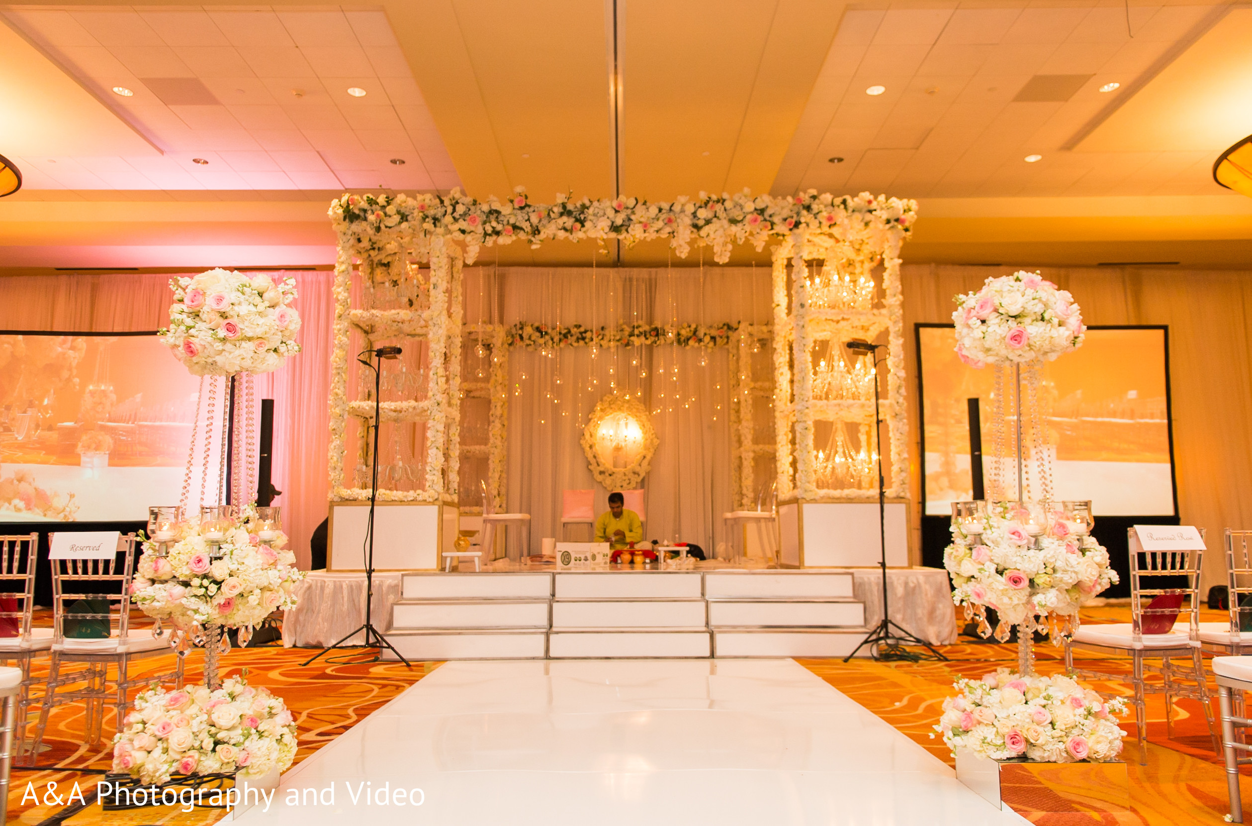 Ceremony in Houston, TX Indian Wedding by A&A Photography and Video