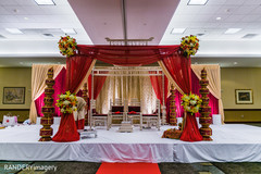 The Indian wedding ceremony takes place!