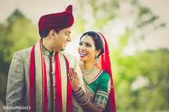 The Indian wedding ceremony takes place!