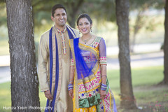 The garba celebration takes place!