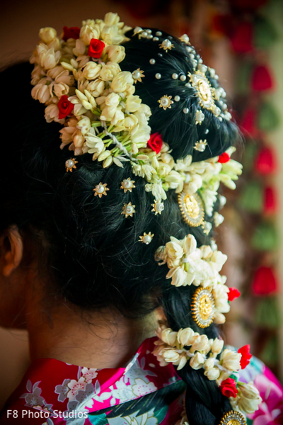 South Indian Bridal Hairstyle