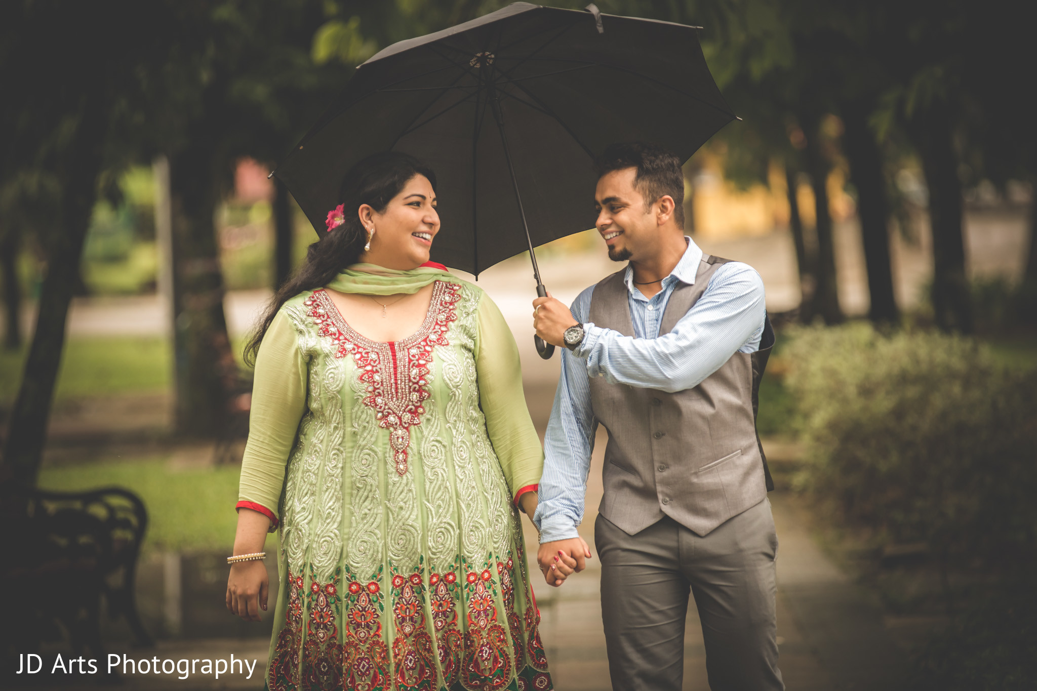 Pre-Wedding Portraits in Kuala Lumpur, Malaysia Indian Wedding by JD