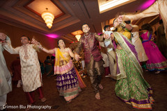 The couple enjoys their Garba celebration!