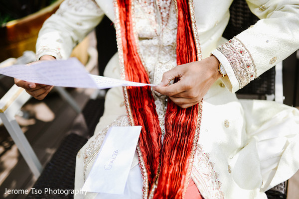 Groom Getting Ready