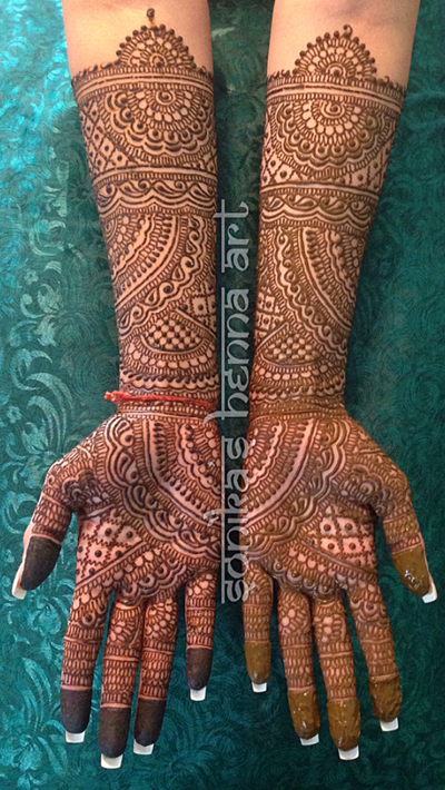 2015 Mehndi Maharani Finalist: Sonika's Henna Art