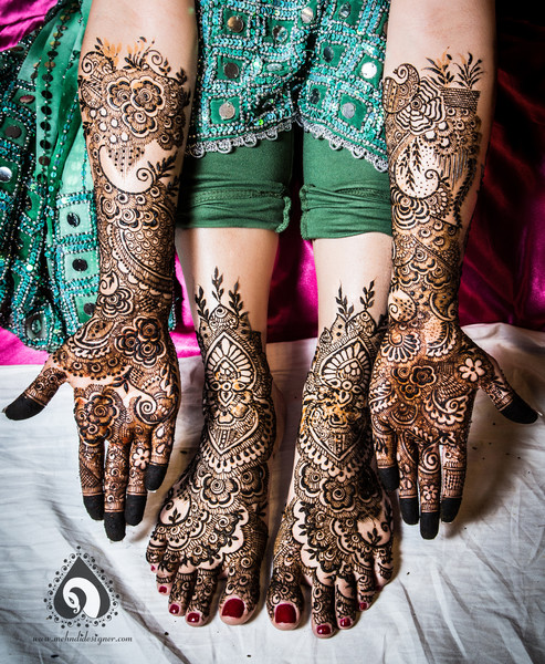 2015 Mehndi Maharani Finalist Mehndi Designer