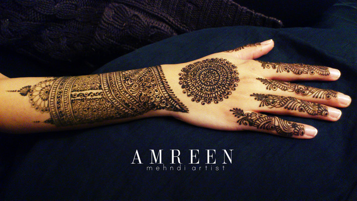 2015 Mehndi Maharani Finalist Amreen Mehndi Artist