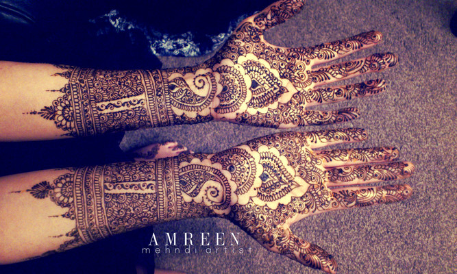 2015 Mehndi Maharani Finalist Amreen Mehndi Artist