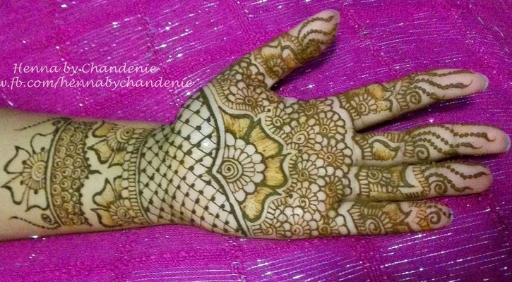 2015 Mehndi Maharani Finalist Henna by Chandenie