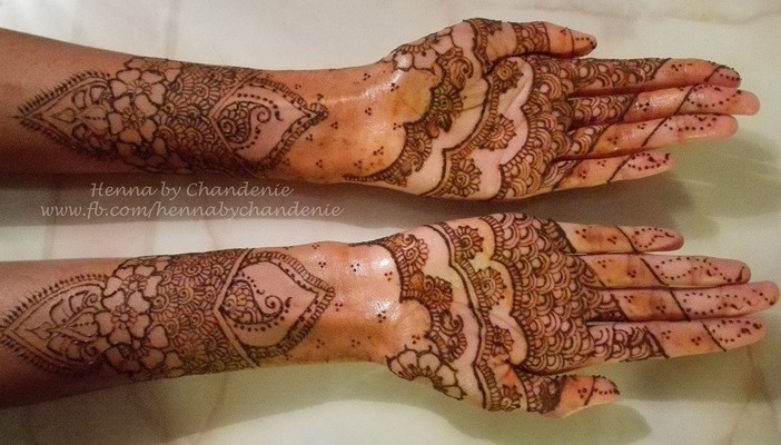 2015 Mehndi Maharani Finalist Henna by Chandenie